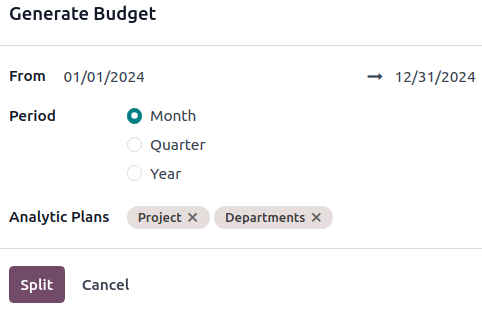Overview of approved expense reports awaiting payment in Odoo.